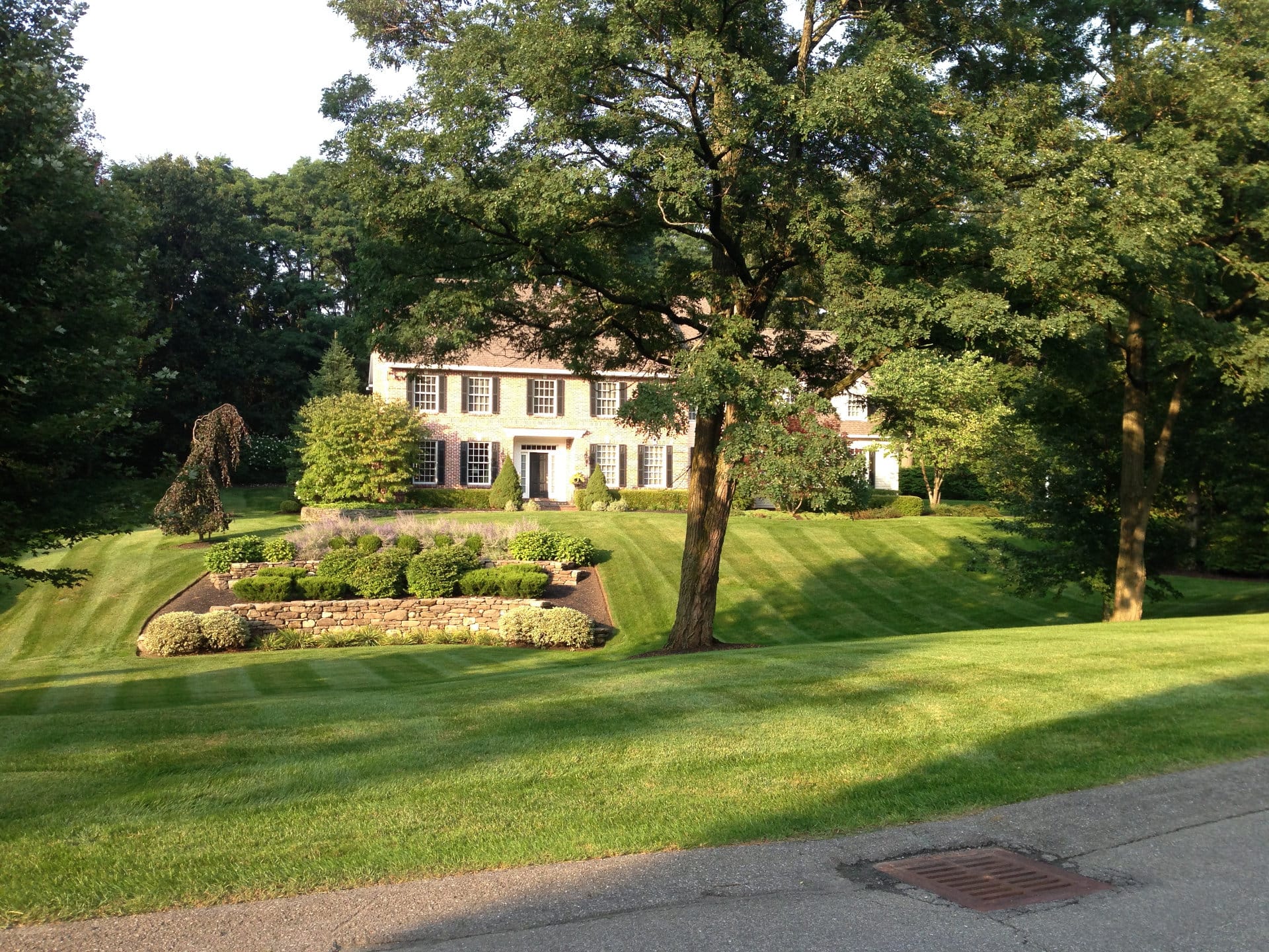traditional landscaping work
